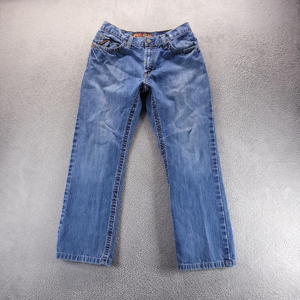 Ariat Jeans Mens 33x30 Blue FR M4 Boot Relaxed Bootcut Workwear Cowboy 1005037